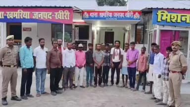 खमरिया पुलिस द्वारा किया गया दस साला अपराधों में संलिप्त रहे अभियुक्तों का सत्यापन