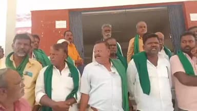 ಜಗಳೂರು: ವಿದ್ಯುತ್ ಖಾಸಗೀಕರಣ ಖಂಡಿಸಿ ಜಗಳೂರಲ್ಲಿ ರೈತರ ಪ್ರತಿಭಟನೆ