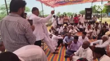 मकराना: गच्छीपुरा में फसल बीमा क्लेम को लेकर किसानों का महापड़ाव, जिला कलेक्टर के नाम दिया ज्ञापन