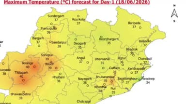 ବାରିପଦା ସଦର: ମୟୂରଭଞ୍ଜ ଜିଲ୍ଲାରେ ଆଗମୀ ୫ ଦିନ ମଧ୍ୟରେ ତାପମାତ୍ରା ୩୭ ରୁ ୩୪ ଡିଗ୍ରୀ ଖସିବା ନେଇ ପାଣିପାଗ ବିଭାଗ ପକ୍ଷରୁ ସୂଚନା