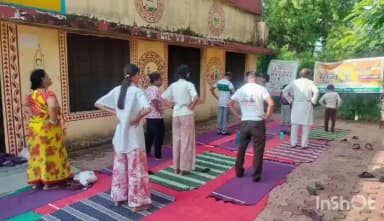 श्योपुर: अतंर्राष्ट्रीय योग दिवस 21 जून को, तैयारियां जारी
शहर के हजारेश्वर पार्क में जारी है शिविर