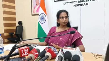 বালি-জগাছা: আন্তর্জাতিক যোগা দিবস উপলক্ষে হাওড়া জেলা কর্মসূচি নিয়ে সাংবাদিক বৈঠক হাওড়া জেলা শাসকের