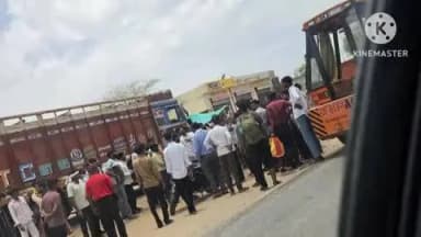 नावां: सांभर चौराहे पर एक क्रेन ने मोटरसाइकिल सवार को कुचला, एक युवक की दर्दनाक मौत और एक गंभीर घायल