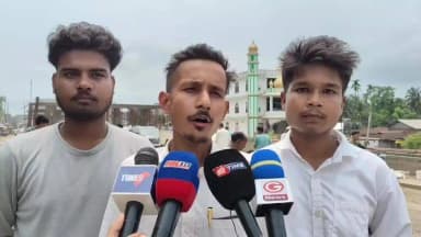 ছয়গাঁও: ছয়গাঁৱৰ কলহী নৈৰ দলংৰ অংশ খহি পৰা সন্দৰ্ভত প্ৰতিক্ৰিয়া ছয়গাঁও আঞ্চলিক ছাত্ৰ সন্থাৰ সাধাৰণ ৰাইজৰ