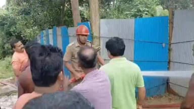 সাব্রুম: সাব্রুমে একটি দূর্ঘটনায় অগ্নি নির্বাপক দপ্তরের কর্মীদের জনগনের বাঁধার মুখে পরতে হয়