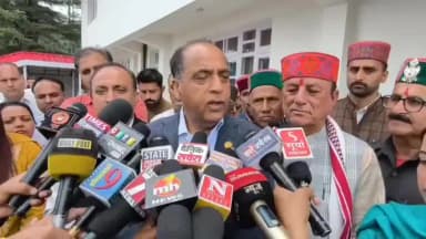 शिमला शहरी: नेता प्रतिपक्ष जयराम ठाकुर ने कांग्रेस सरकार पर तीखा हमला, किशाऊ बांध परियोजना को लेकर मुख्यमंत्री पर साधा निशाना
