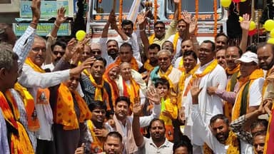 सूरतगढ़: अमरनाथ लंगर सेवा समिति का राशन भंडारा रवाना, अघोरी नृत्य के साथ शोभायात्रा बनी आकर्षण का केंद्र