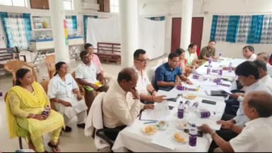 উদয়পুর: ত্রিপুরাসুন্দরী মহকুমা হাসপাতালে (SDH) একটি আরকেএস (RKS) সভা অনুষ্ঠিত হয়, উপস্থিত বিধায়ক ও জেলা সভাধিপতি