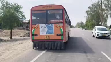 हमीरपुर: सुमेरपुर कस्बे में रोडवेज बस ने ओवरटेक करते समय बाइक सवार होमगार्ड को मारी टक्कर