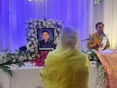 ਮੋਗਾ: ਅੱਜ ਵਿਧਾਇਕ ਅਮਨਦੀਪ ਕੌਰ ਅਰੋੜਾ ਵੱਲੋਂ ਅੰਤਿਮ ਅਰਦਾਸ ਵਿੱਚ ਹਾਜ਼ਰੀ ਲਗਵਾਈ ਗਈ