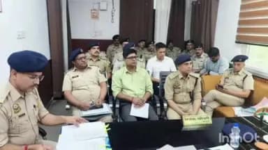 हरिपुर: एसपी कार्यालय देहरा में मासिक अपराध समीक्षा एवं पुलिस कल्याण बैठक का आयोजन हुआ