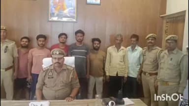 जलेसर: जलेसर में अवैध पशुवध स्थल पर छापा, 7 गिरफ्तार, भारी मात्रा में मांस व उपकरण बरामद, सैंपल मथुरा भेजे गए