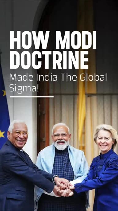 India didn't wait for the world to take notice.
Under the leadership of PM
@narendramodi
, India reshaped its global standing through decisive diplomacy, economic confidence, and strategic vision.
Every summit, every strategic partnership, and every diplomatic engagement over the last 12 years has contributed to building a stronger, more influential India.
This is diplomacy driven by national interest. This is India's rise on the world stage.
@PMOIndia
@vishnudsai
#12YearsOfIndiaFirst #IndiaFirst #ModiDiplomacy #ViksitBharat