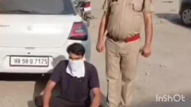 गुरुग्राम: सोशल मीडिया पर स्टंट बाजी करते हुए कार चालक के प्रसारित वीडियो के मामले में आरोपी कार चालक काबू