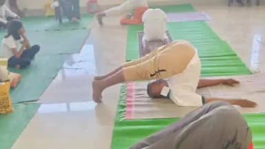कळमनूरी: जिल्हा सामान्य रुग्णालयात जागतिक योग दिनानिमित्त योगाभ्यास