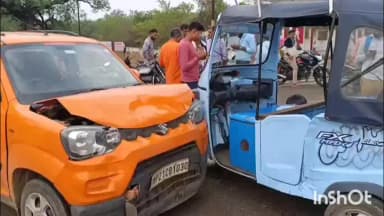 कटनी नगर: कार और आटो में सीधी भिड़ंत,आटो सवार महिला सहित दो युवक घायल हाईवे एंबुलेंस 1033 से पहुंचे जिला अस्पताल