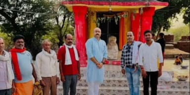 बल्देवगढ़: बल्देवगढ़ अंतर्गत कई गांव में शामिल हुए दिग्विजय सिंह गौर लोगों से की मुलाकात