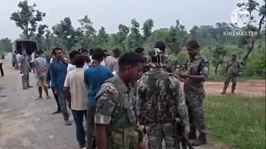 बुंडू: तेतरटांड़ के जंगली इलाके से एक सिर कटा अधजला अज्ञात शव बरामद हुआ