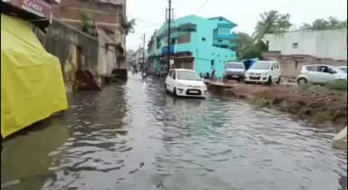 धमतरी: मेयर रामू रोहरा ने कहा, शहर के वार्डों में बारिश का पानी भरना तय है, जानिए क्या वजह बताई