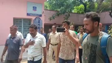 পাণ্ডবেশ্বর: তোলাবাজি ও সন্ত্রাসের অভিযোগে পাণ্ডবেশ্বরে ধৃত যুব তৃণমূল সভাপতিকে লক্ষ্য করে ডিমবৃষ্টি, দুর্গাপুর আদালতে পেশ করা হলো