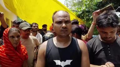 शाहबाद: शिरोमन नगर गांव में मृतक के भतीजे ज्ञानेश ने बेहटा गोकुल इंस्पेक्टर पर अभद्रता का लगाया आरोप