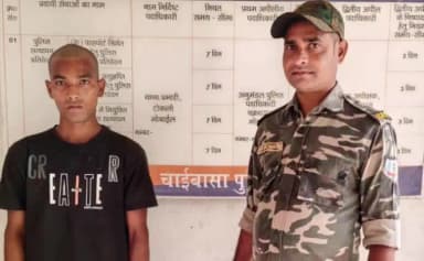 चक्रधरपुर: चक्रधरपुर में पत्नी की हत्या कर आत्महत्या का रूप देने की कोशिश, पति गिरफ्तार