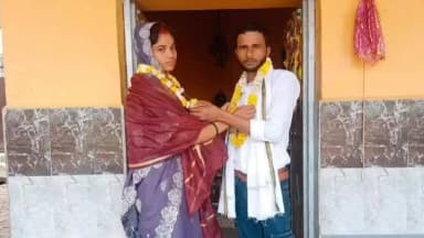 शिवपुरी नगर: पिछोर क्षेत्र में शादी में मिला हमसफर, मंदिर में लिए सात फेरे; अब परिजनों के खौफ से SP की चौखट पर पहुंचा प्रेमी जोड़ा
