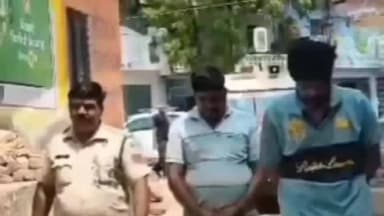 मल्हारगढ़: सरपंच से मारपीट पड़ी भारी: गिरफ्तार आरोपियों का पुलिस ने नगर में निकाला जुलूस पिपलिया मंडी नगर में