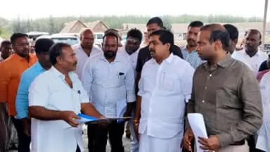 திட்டக்குடி: திட்டக்குடி பகுதியில் 139 கோடி மதிப்பிலான பல்வேறு பணிகளை அமைச்சர் பார்வையிட்டார்