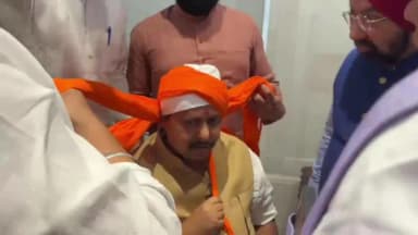 ਅੰਮ੍ਰਿਤਸਰ 2: ਭਾਜਪਾ ਦੇ ਕੌਮੀ ਪ੍ਰਧਾਨ ਨੀਤੀਨ ਨਬੀਨ ਪਹੁੰਚੇ ਸ੍ਰੀ ਹਰਿਮੰਦਰ ਸਾਹਿਬ ਹੋਏ ਨਤਮਸਤਕ ਸਰਬਤ ਦੇ ਭਲੇ ਦੀ ਕੀਤੀ ਅਰਦਾਸ