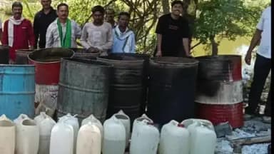 सेलू: हिंगणी शिवारातील गावठी मोहा दारू भट्ट्यांवर सेलू पोलिसांचा छापा; ११.४८ लाखांचा मुद्देमाल जागीच नष्ट