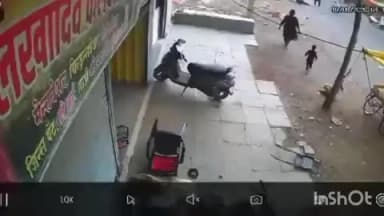लातूर: लातूरात पुन्हा कोयता गँगची दहशत! महिला व चिमुकल्यावर कोयत्याने हल्ला; थरारक घटना सीसीटीव्हीत कैद