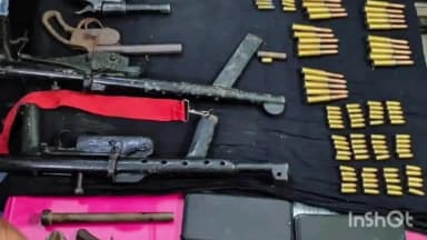 गोह: दामोदरपुर मोड़ के समीप आपराधिक घटना से पहले ही चार लोग हथियार व जिंदा कारतूस के साथ गिरफ्तार