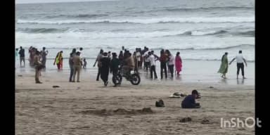 रत्नागिरी: गणपतीपुळे समुद्रात बेपत्ता झालेल्या पाच पर्यटकांपैकी एकाचा मृतदेह सापडला