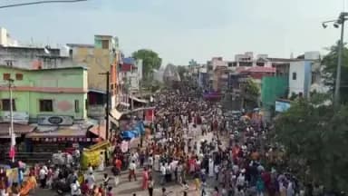 சிதம்பரம்: சிதம்பரம் நடராஜர் கோவில் ஆணி திருமஞ்சன தேரோட்டம் ஆயிரக்கணக்கான பக்தர்கள் கலந்து கொண்டனர்