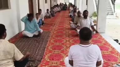 महसी: योग दिवस पर शिवपुर ब्लाक मुख्यालय सहित क्षेत्र के विभिन्न स्थानों पर हुआ सामूहिक योगाभ्यास, बताए गए फायदे