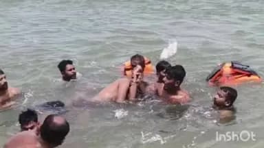 अरवल: रविवार का दिन बना मातम,नहाने के लिए क्रम में पांच साथी सोन नदी में डूबे,एक डूबने से हुई मौत