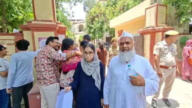 अजमेर: बुर्खा पहनकर नीट परीक्षा देने पहुंची छात्रा को प्रवेश से रोका, जताई नाराजगी, कहा- मुझे बुर्के के साथ प्रवेश चाहिए