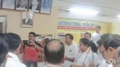 କଟକ ସଦର: କଟକ ମହାନଗର ନିଗମ ୧୧ନଂବର ୱାର୍ଡରେ ବିଶ୍ୱ ଯୋଗ ଦିବସ