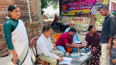 गढ़वा: गढ़वा में फाइलेरिया जांच शिविर हुई आयोजित, लोगों की हुई स्वास्थ्य जांच