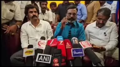 வேலூர்: மேகதாது விவகாரத்தில் தமிழக முதல்வர் அனைத்துக் கட்சிக் கூட்டத்தை கூட்ட வேண்டும் வேலூரில் விசிக தொல் திருமாவளவன் பேட்டி