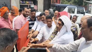 छतरपुर: हाई स्कूल के समीप तीन मुहान चौक का हुआ नामकरण,महाराणा प्रताप चौक का हुआ भव्य अनावरण।