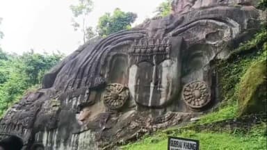 কৈলাশহর: কৈলাসহরের সৈবতীর্থ ঊনকোটিতে মহাসমারোহে পালিত হল ১২ তম আন্তর্জাতিক যোগ দিবস