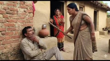 शिवपुरी नगर: पति ने मांगा पानी, पत्नी ने दे दी 'सजा': शिवपुरी में पानी मांगने पर भड़की पत्नी ने पति को लाठी से पीटा, दांत टूटा