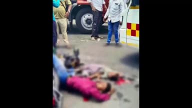 जुन्नर: उदापूर येथे भीषण अपघातात वडील आणि मुलीचा जागीच मृत्यू