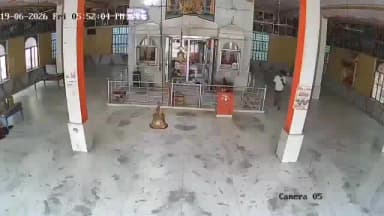 नैनवां: युवक ने मंदिर से चढ़ावे की राशि उठाकर की चोरी, सारी घटना सीसीटीवी में कैद