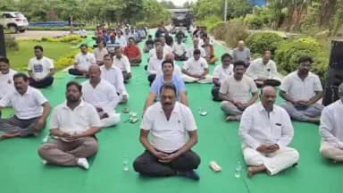 ఇబ్రహీంపట్నం: ప్రపంచానికి భారతదేశం ఇచ్చిన అద్భుతాలలో యోగా ఒకటి : రాజేంద్రనగర్ ఎమ్మెల్యే ప్రకాష్ గౌడ్