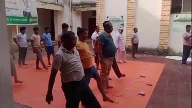 देवरी: देवरी प्रखंड स्थित विभिन्न जगहों पर विश्व योग दिवस मनाया गया
