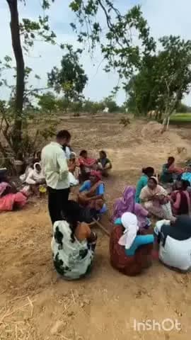 लाखनी: पांदण रस्ते कामाची पाहणी: मजुरांच्या समस्या प्राधान्याने सोडवणार - जिल्हा परिषद सदस्य प्रियंक बोरकर यांची ग्वाही