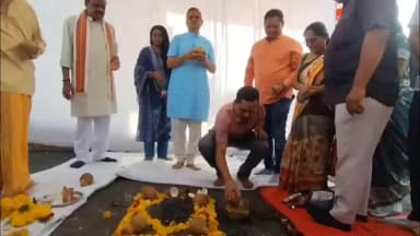 દાહોદ: દાહોદમાં 4.96 કરોડના ખર્ચે આઇકોનિક રોડનું ખાતમુહૂર્ત કરાયું